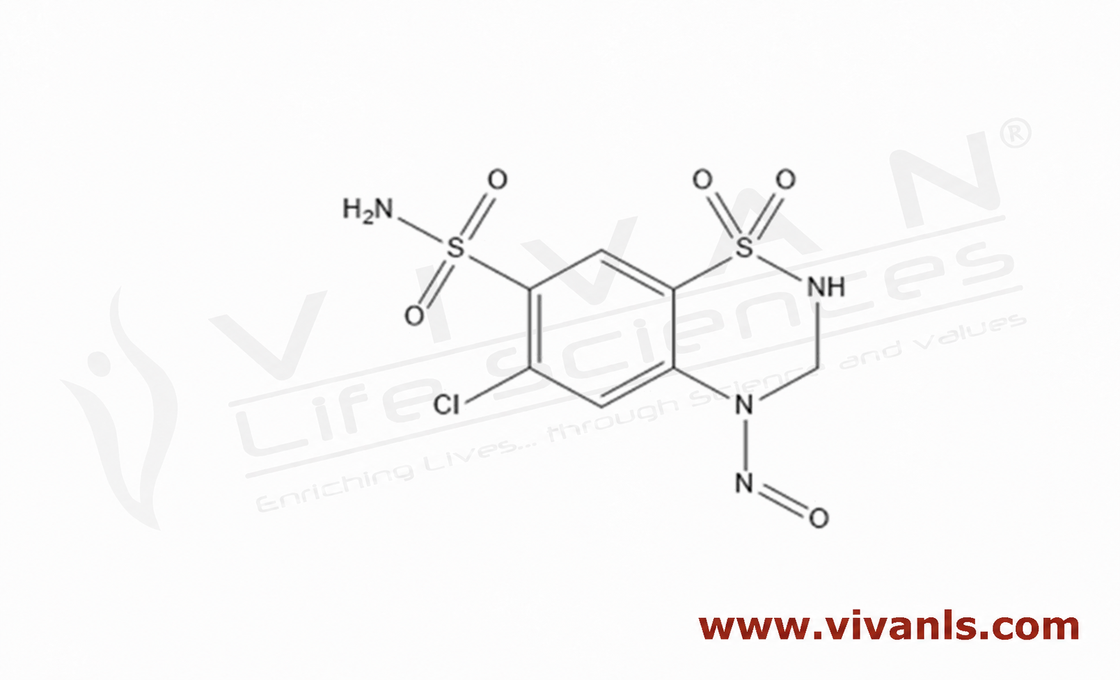 Nitroso Compounds-N-Nitroso Hydrochlorothiazide-1787747625.png